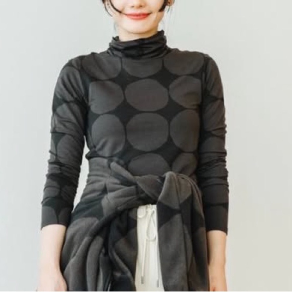 UNIQLO x Marimekko HEATTECH Turtleneck T-shirts long sleeves